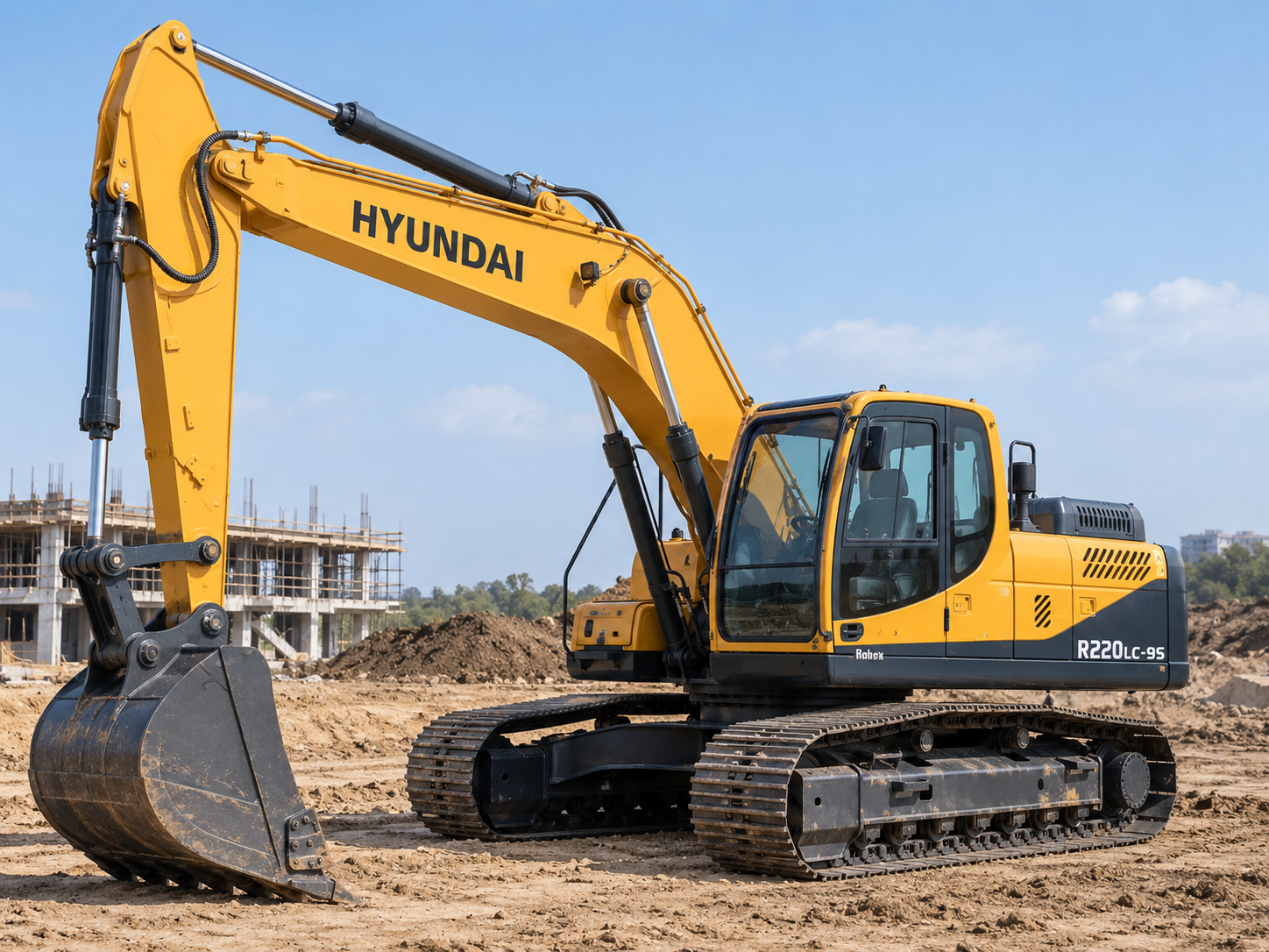 Гусеничный экскаватор Hyundai R220LC-9S