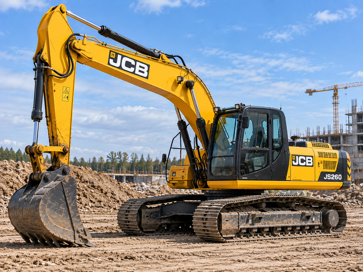 Гусеничный экскаватор JCB JS260