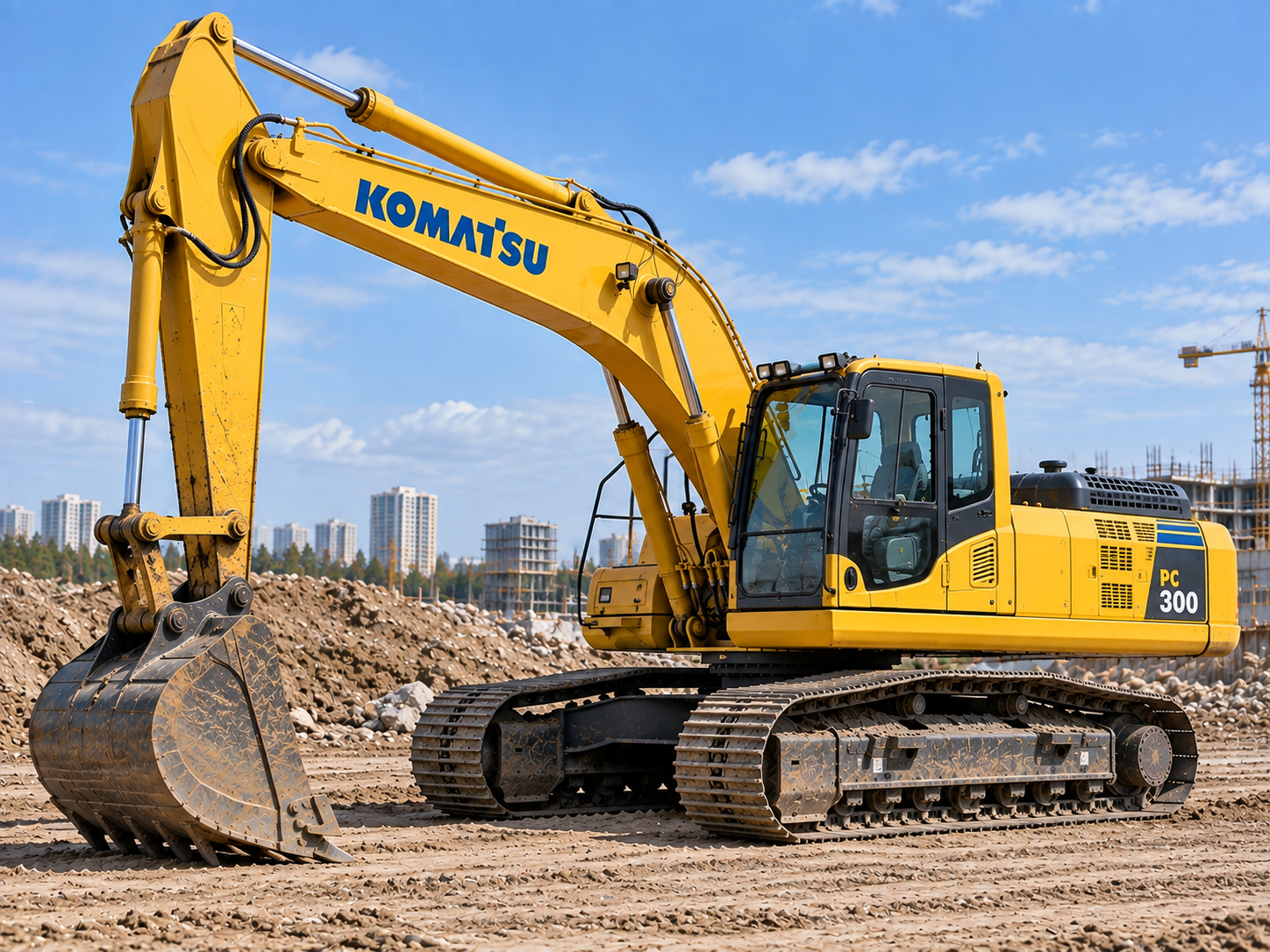 Гусеничный экскаватор Komatsu PC300