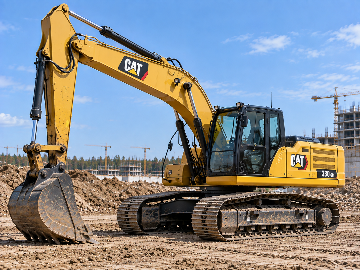 Гусеничный экскаватор CAT 330 GC