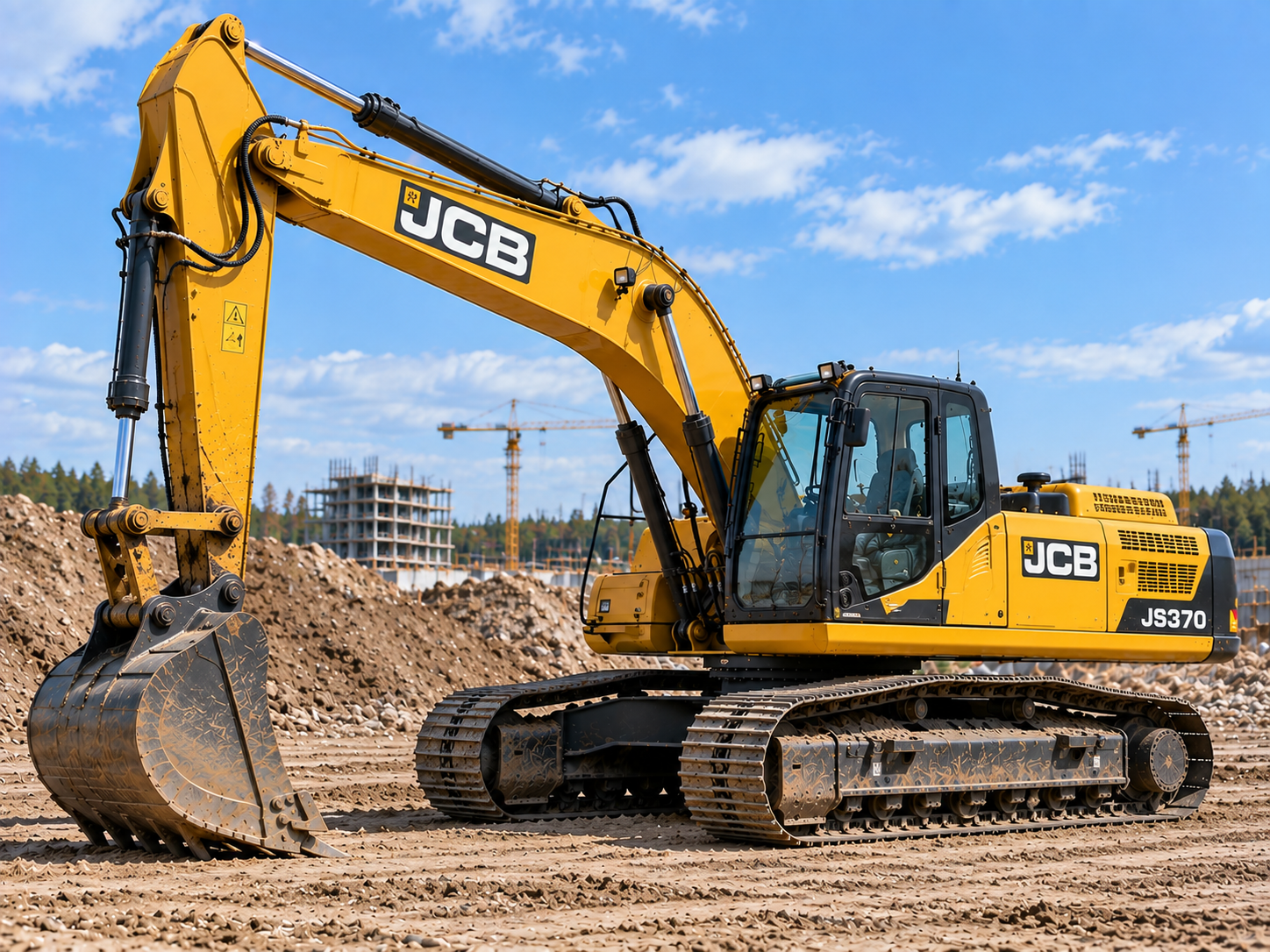 Гусеничный экскаватор JCB JS370