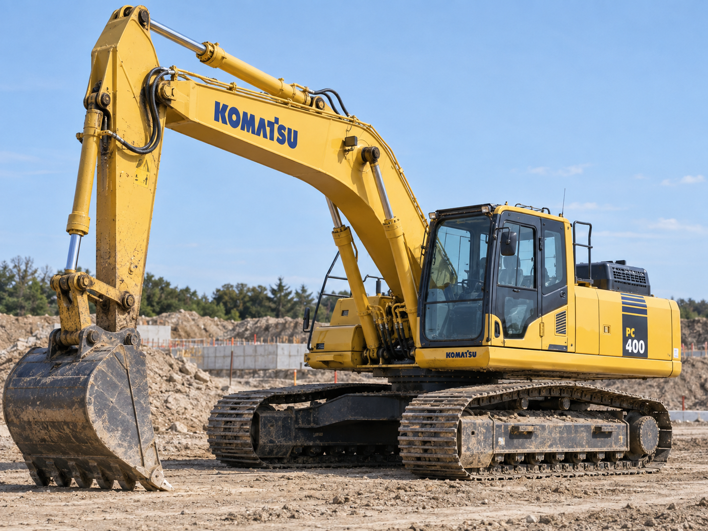 Гусеничный экскаватор Komatsu PC400