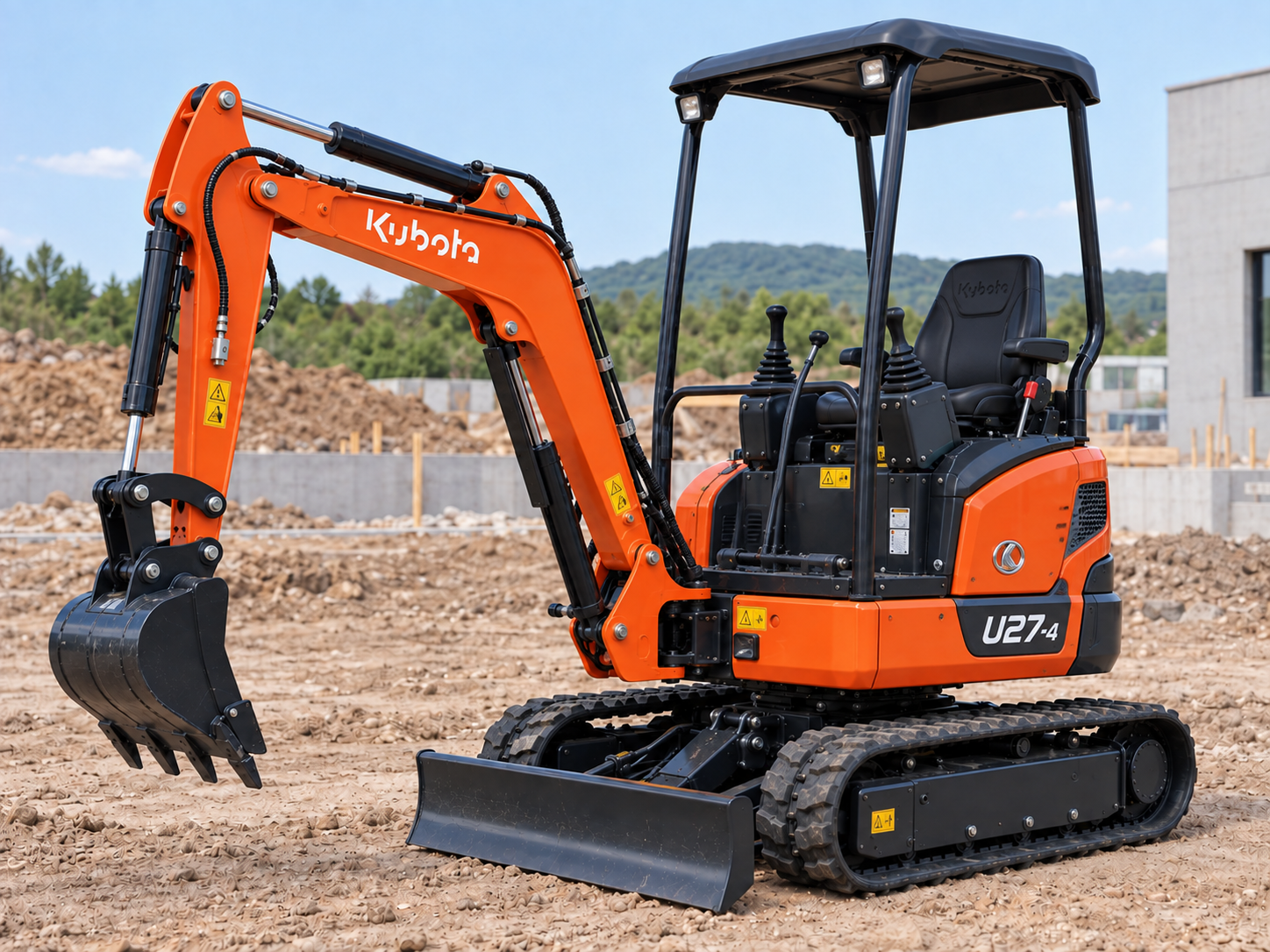 Мини-экскаватор Kubota U27-4