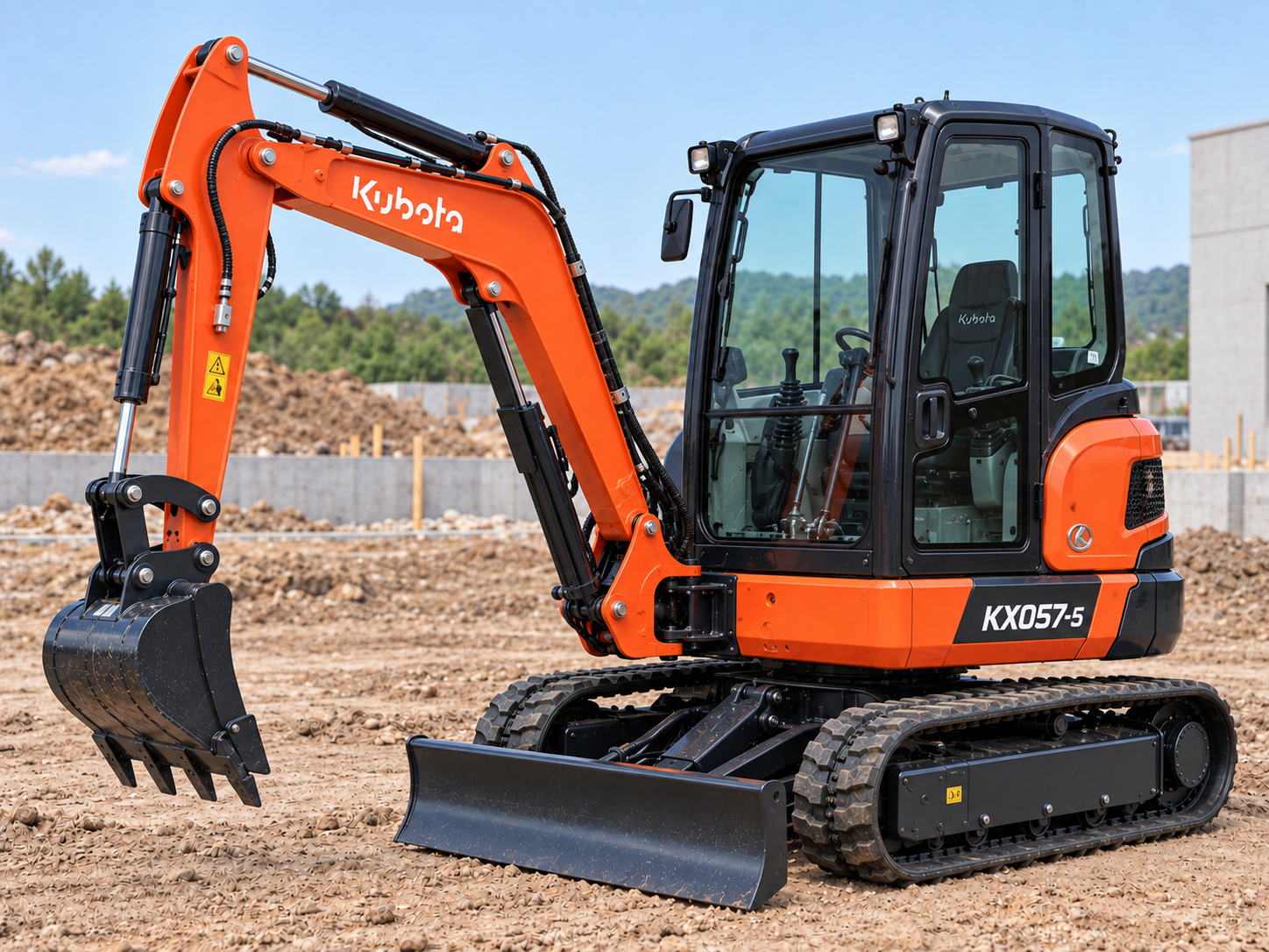 Мини-экскаватор Kubota KX057-5