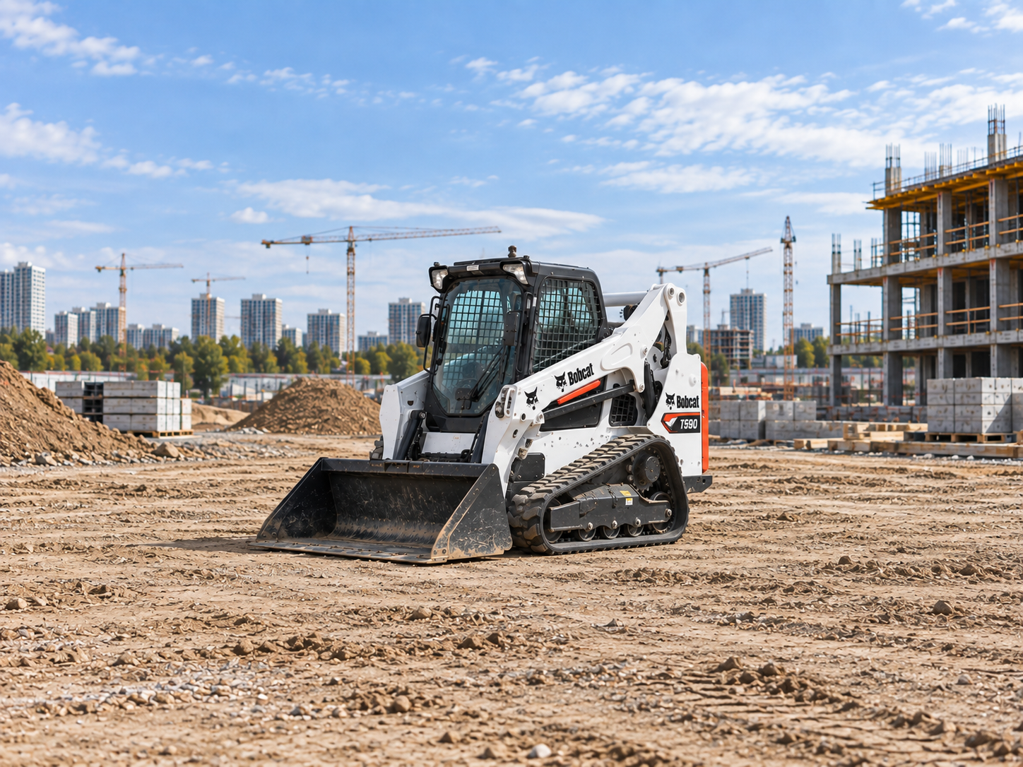 Гусеничный мини-погрузчик Bobcat T590